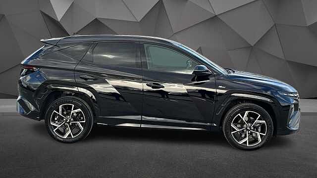 Hyundai TUCSON N Line SUV 5dr Petrol Hybrid (HEV) Auto Euro 6 (s/s) (215 ps) Abyss Black